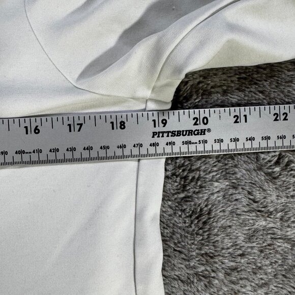 Athleta Eastbound Half Zip Sweater Sz S Off White - Picture 6 of 9